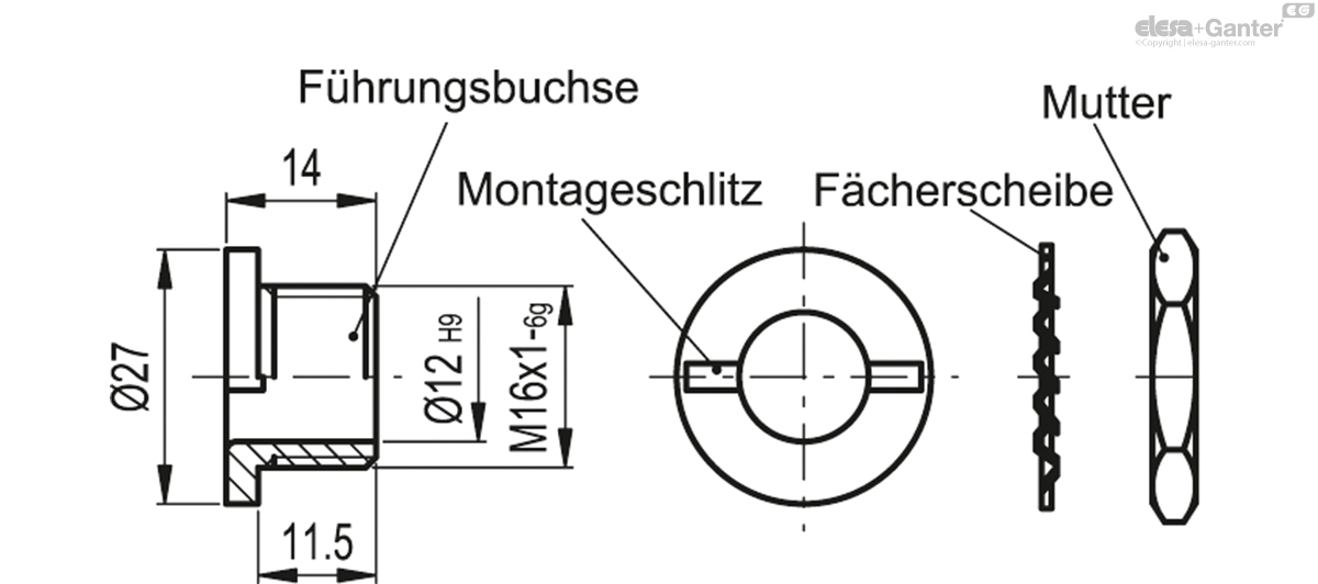 Türverriegelungen mit Knopf