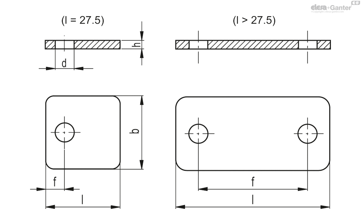 For DIN 3015-1 standard series tube clamps