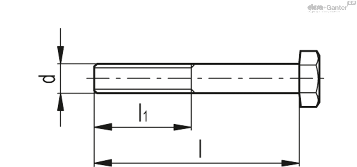 Hexagon head screws