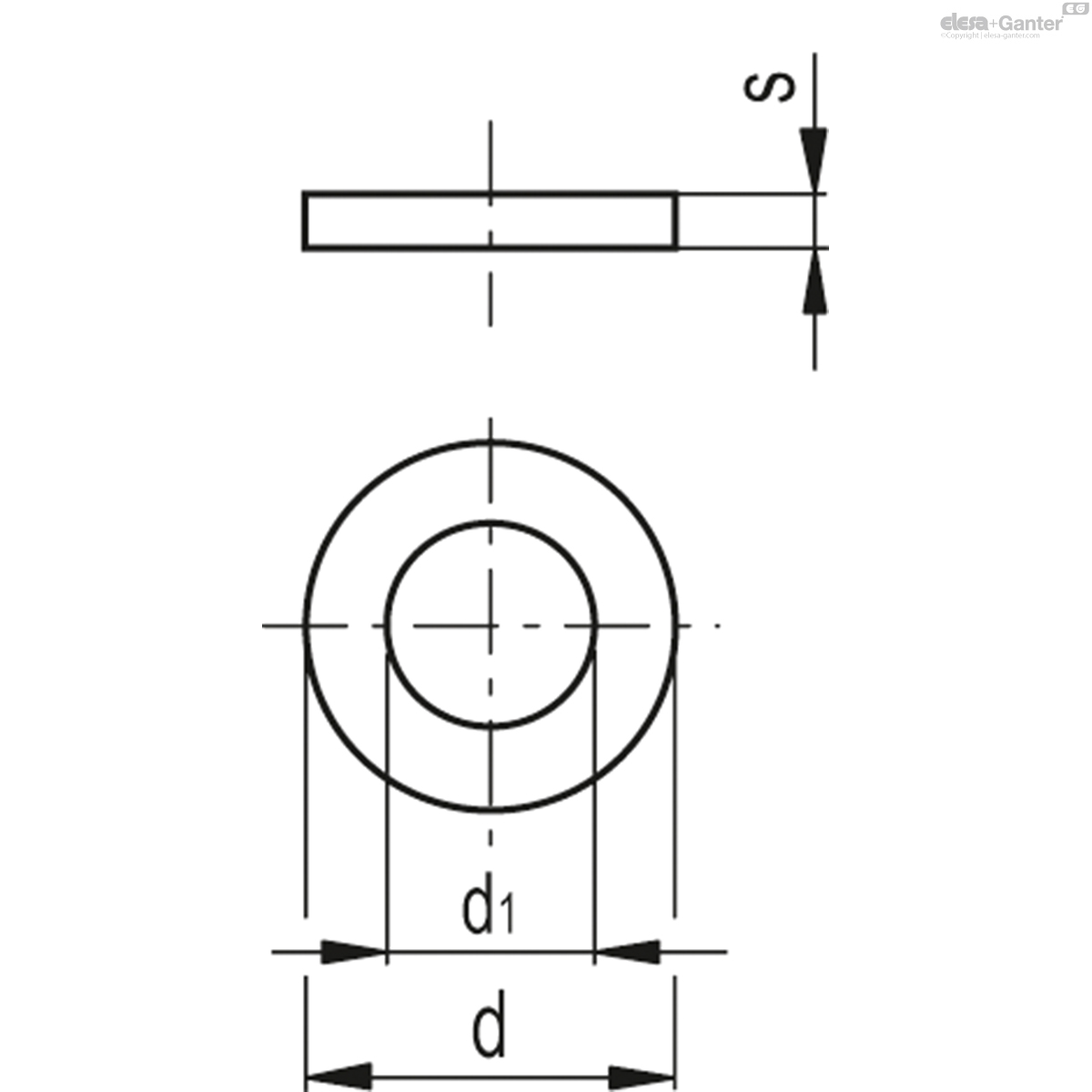 For DIN 3015-1 standard series tube clamps