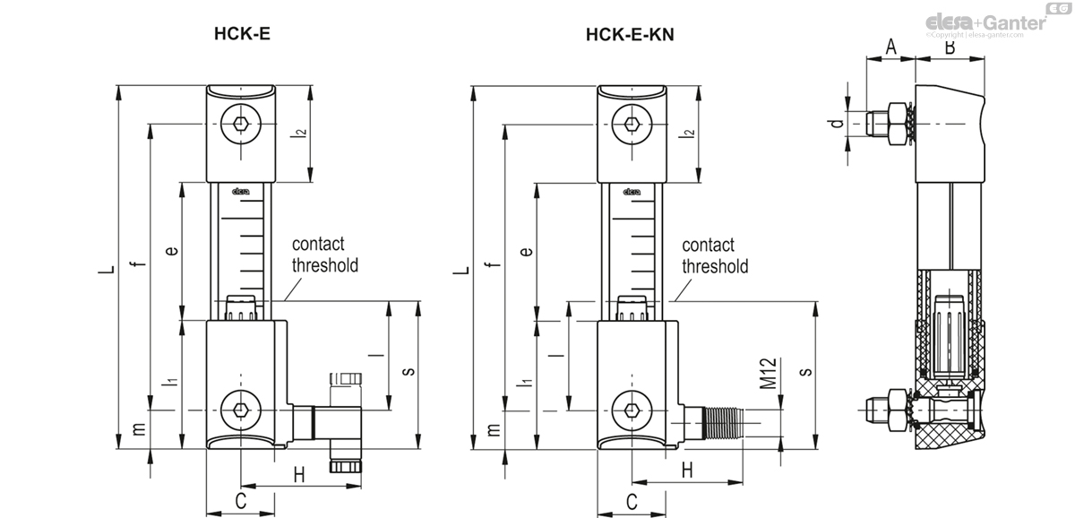 Elektrische niveau-indicatoren