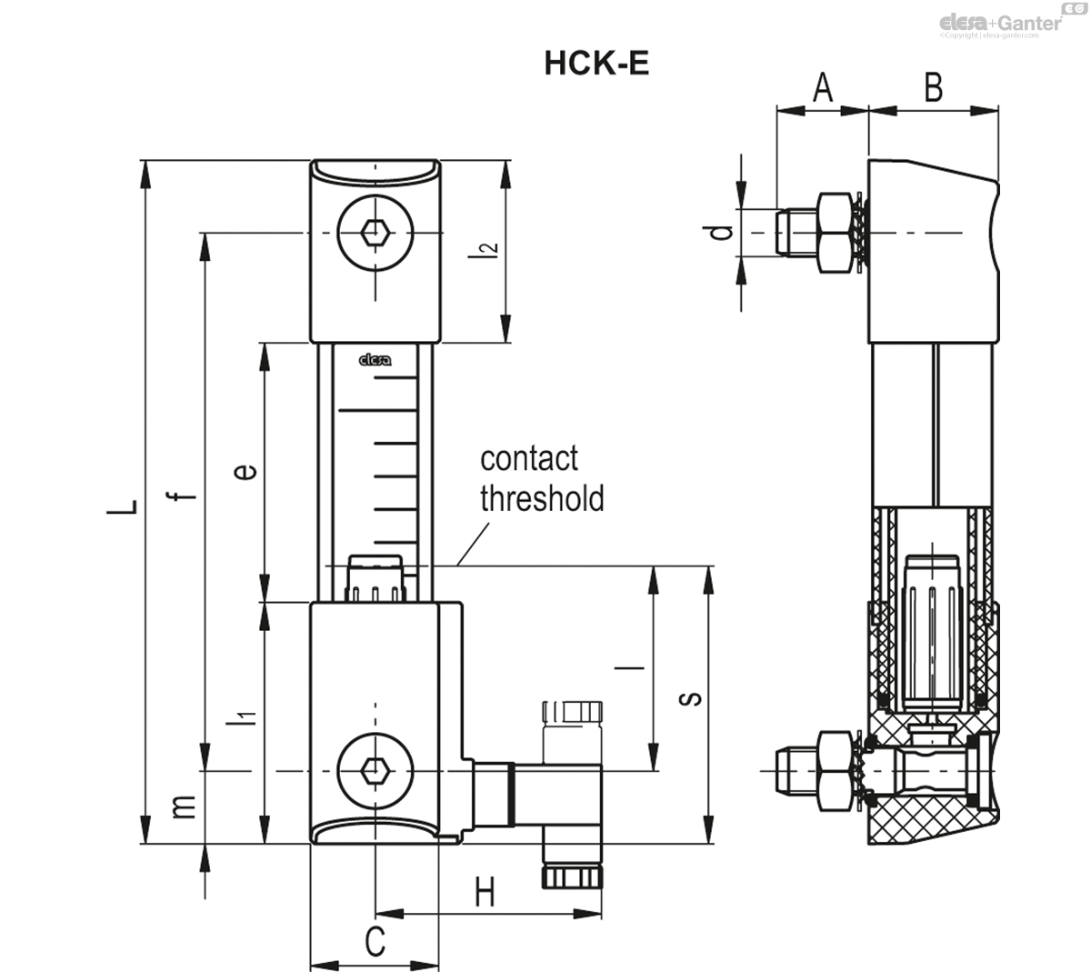 Electrical level indicators