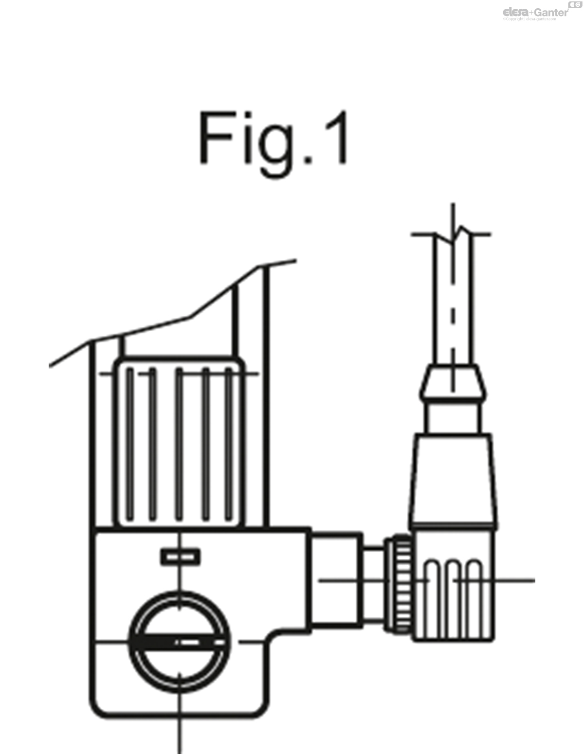 with electrical change-over contact