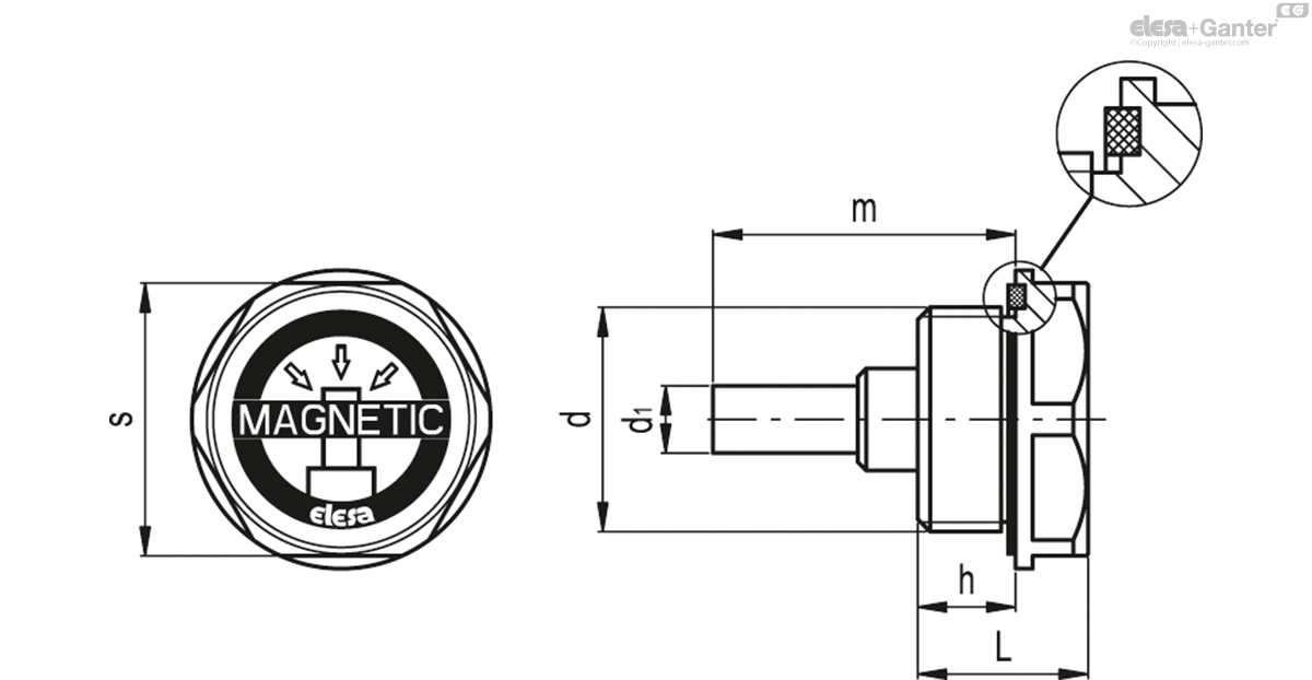 Magnetische vuldoppen