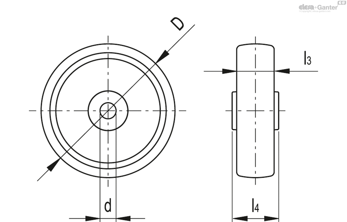 Monolithic wheels