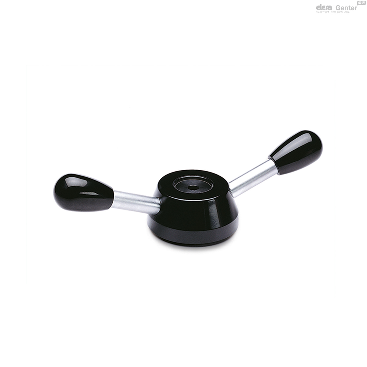 Two-arm handwheels