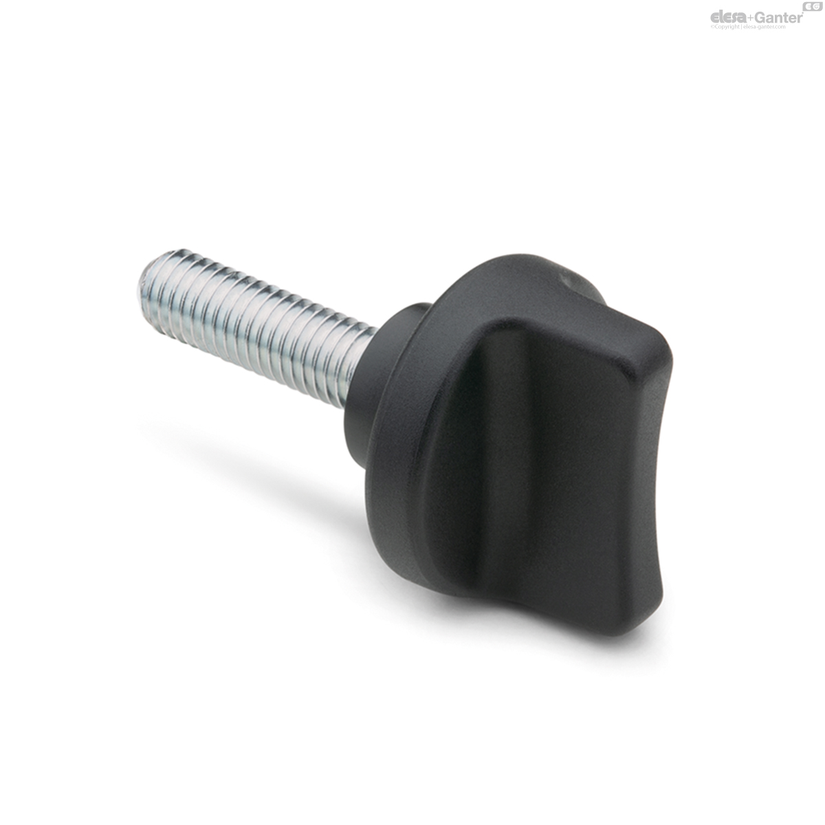 Stainless steel threaded stud