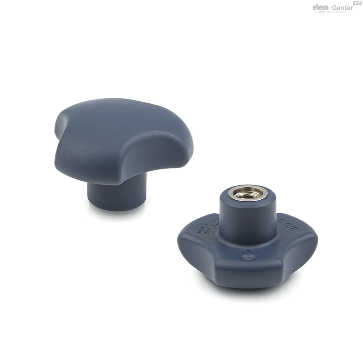 Douille en acier inoxydable AISI 304 , trou fileté