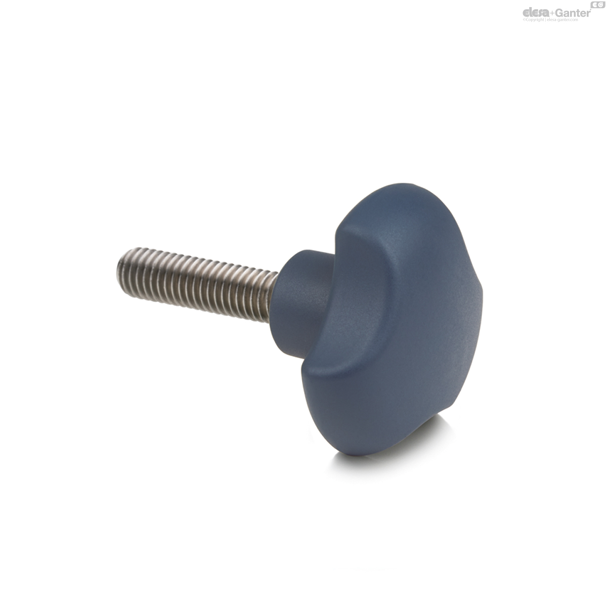 Goujon fileté en acier inoxydable AISI 304