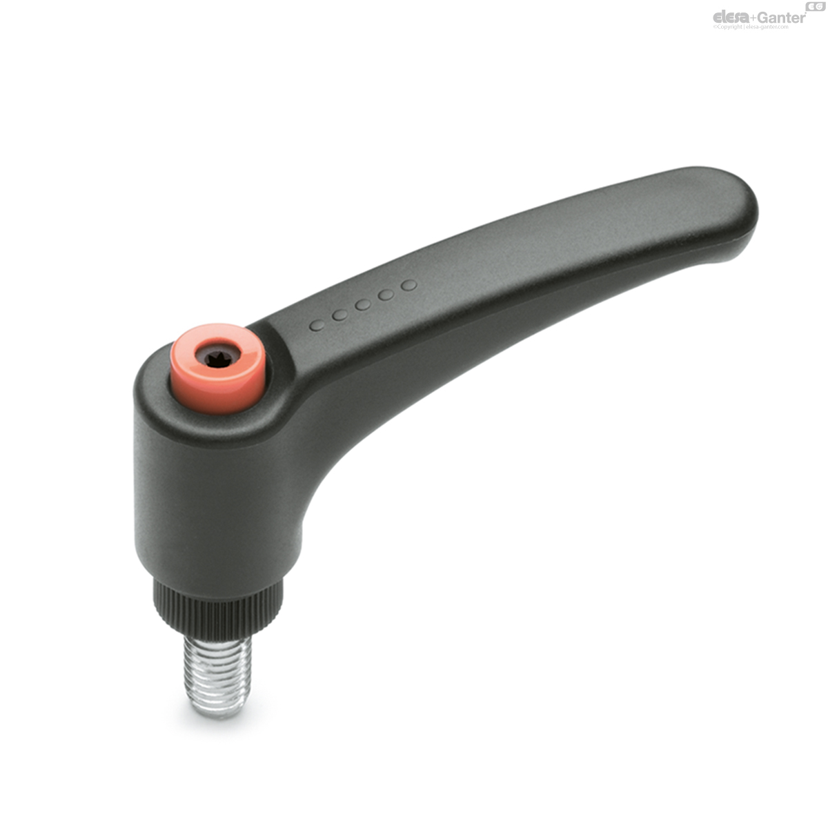 Zinc-plated steel threaded stud