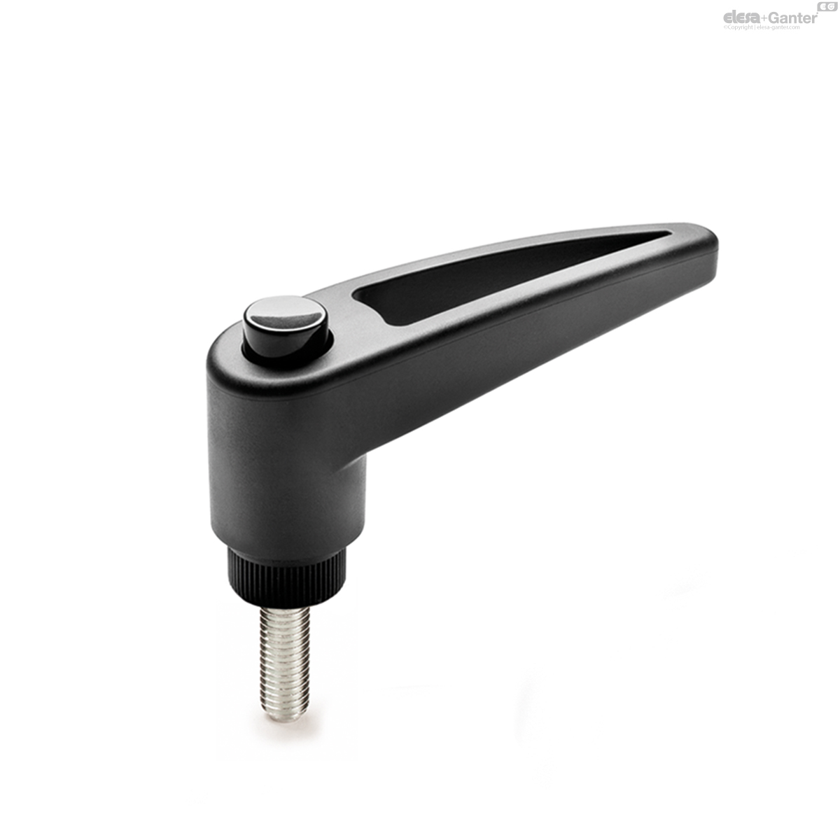 Zinc-plated steel threaded stud