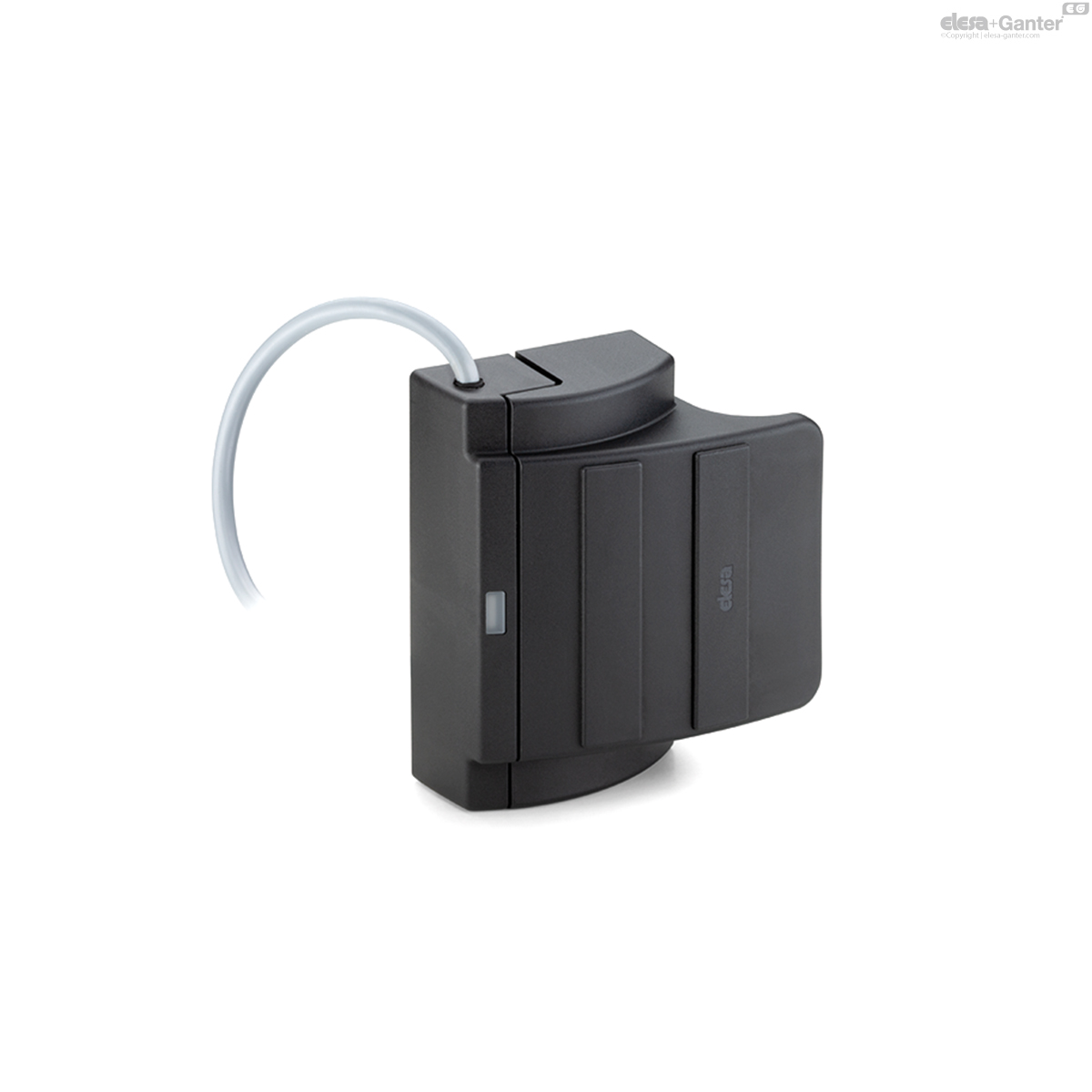 Cable length 2 or 5 metres, top axial output