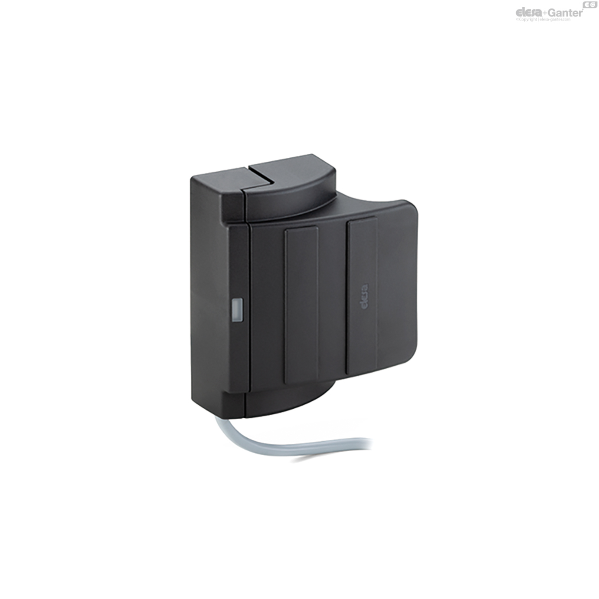 Cable length 2 or 5 metres, bottom axial output
