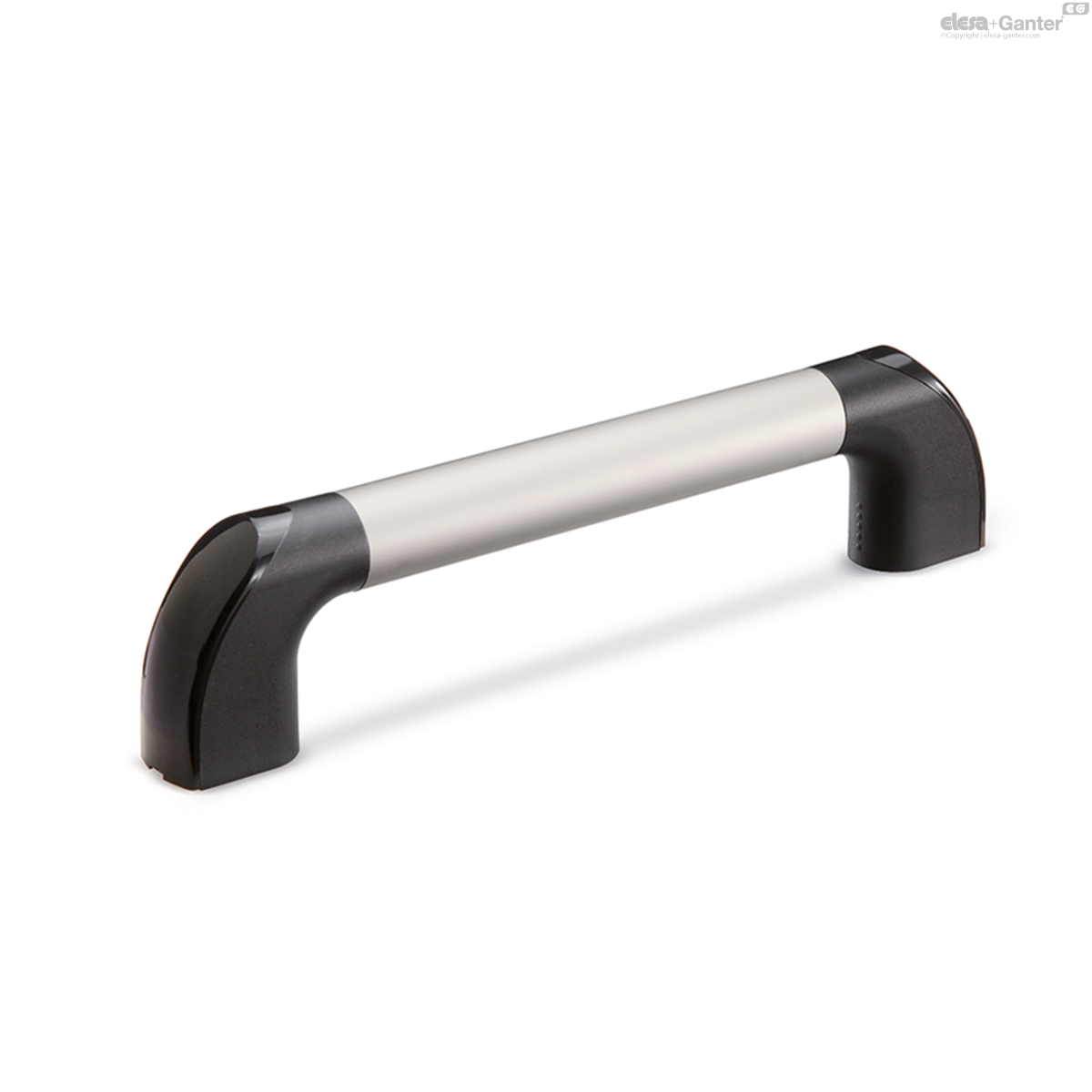 Anodised aluminium tube