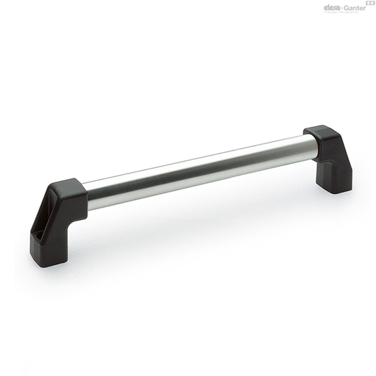 Stainless steel tube, front mounting
