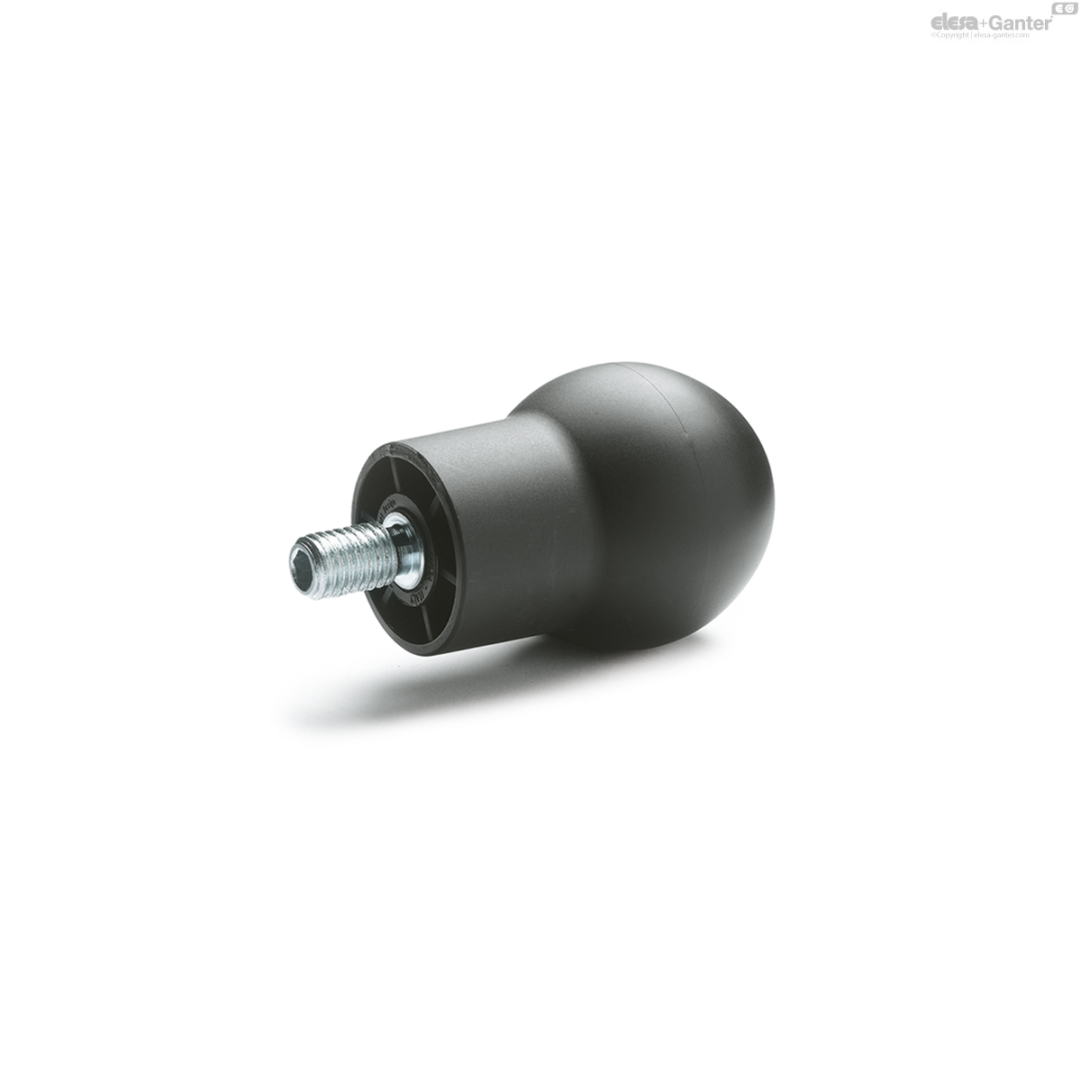 Spherical revolving handle