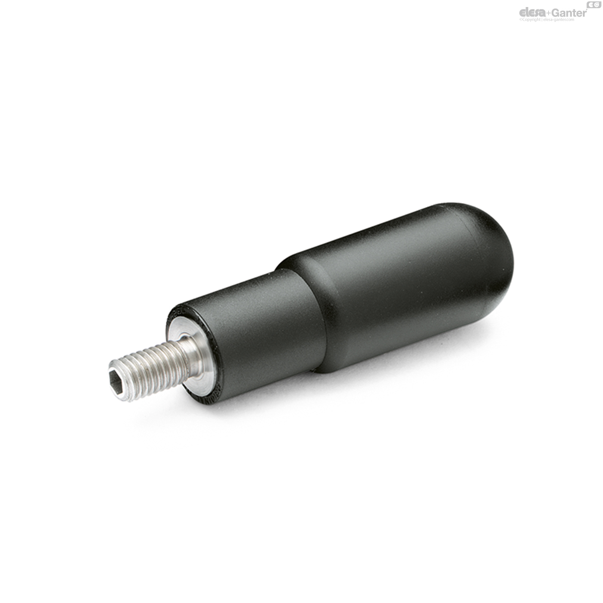 Zinc-plated steel bolt pin