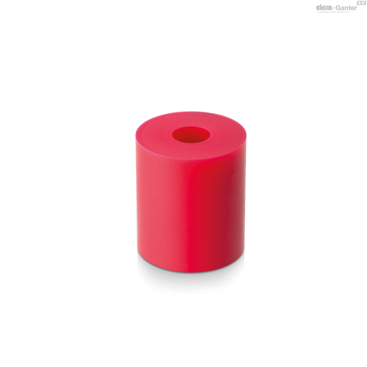 Dureté 92 Shore A, couleur rouge