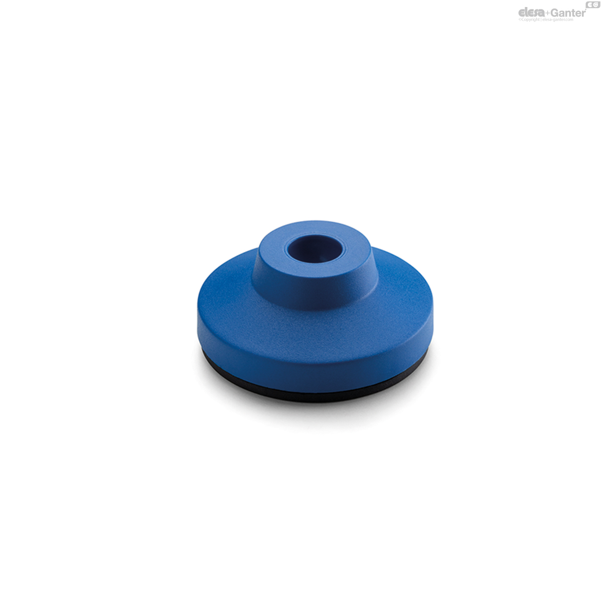 Base without ground mounting, with no-slip disk