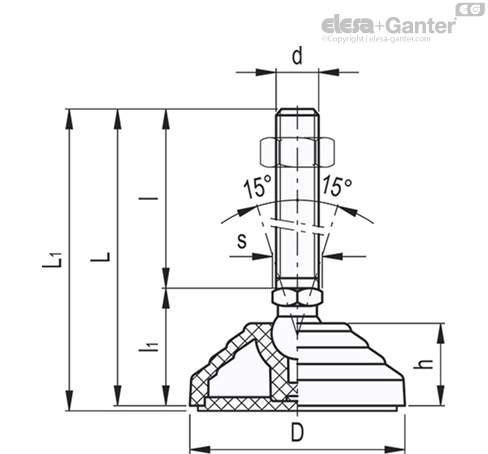 Met antislipschijf
