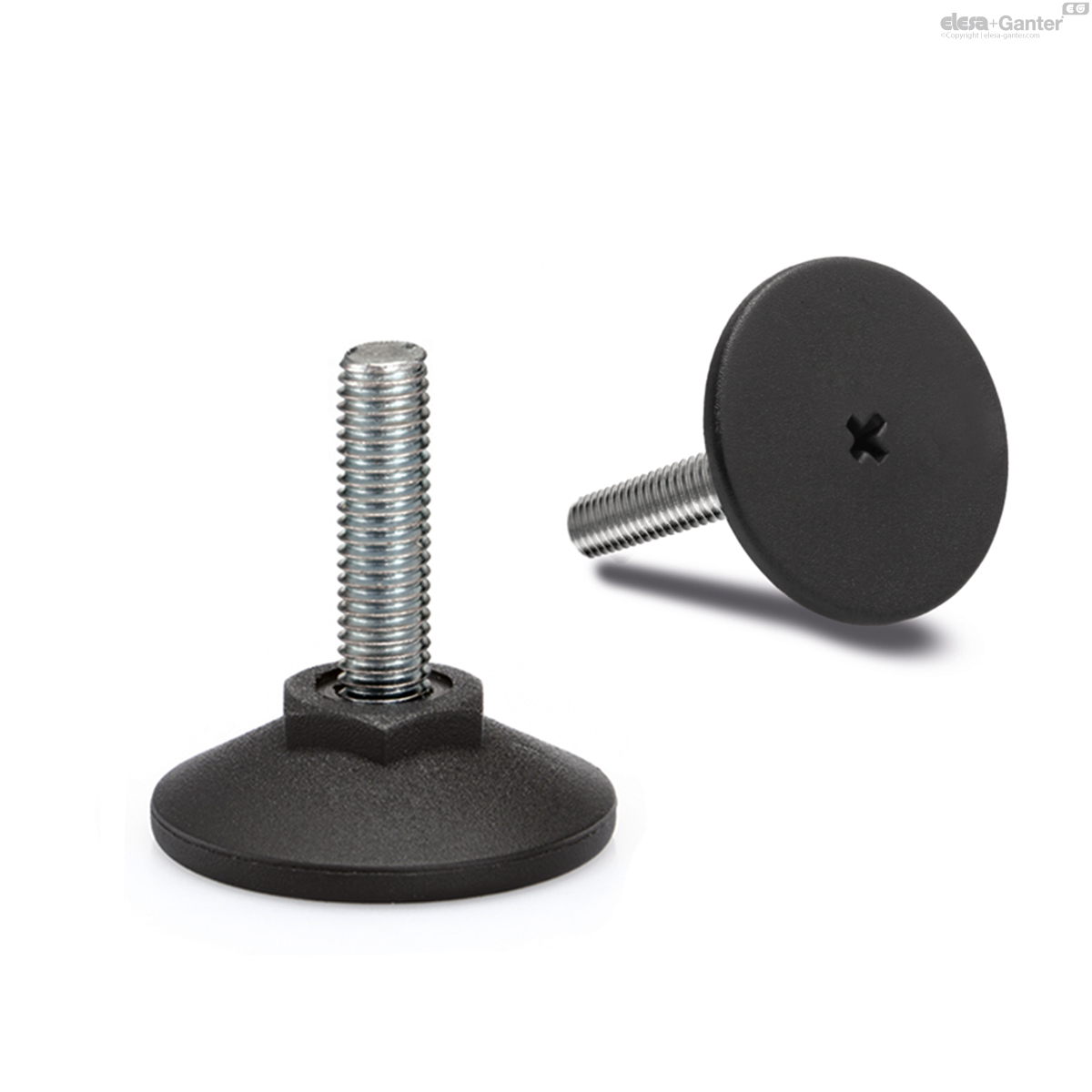 base en acier inoxydable AISI 304 , avec serrure à tournevis