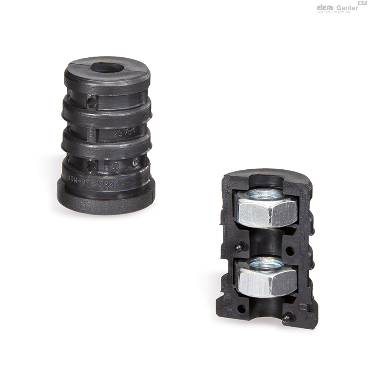 Round tube expander end-caps