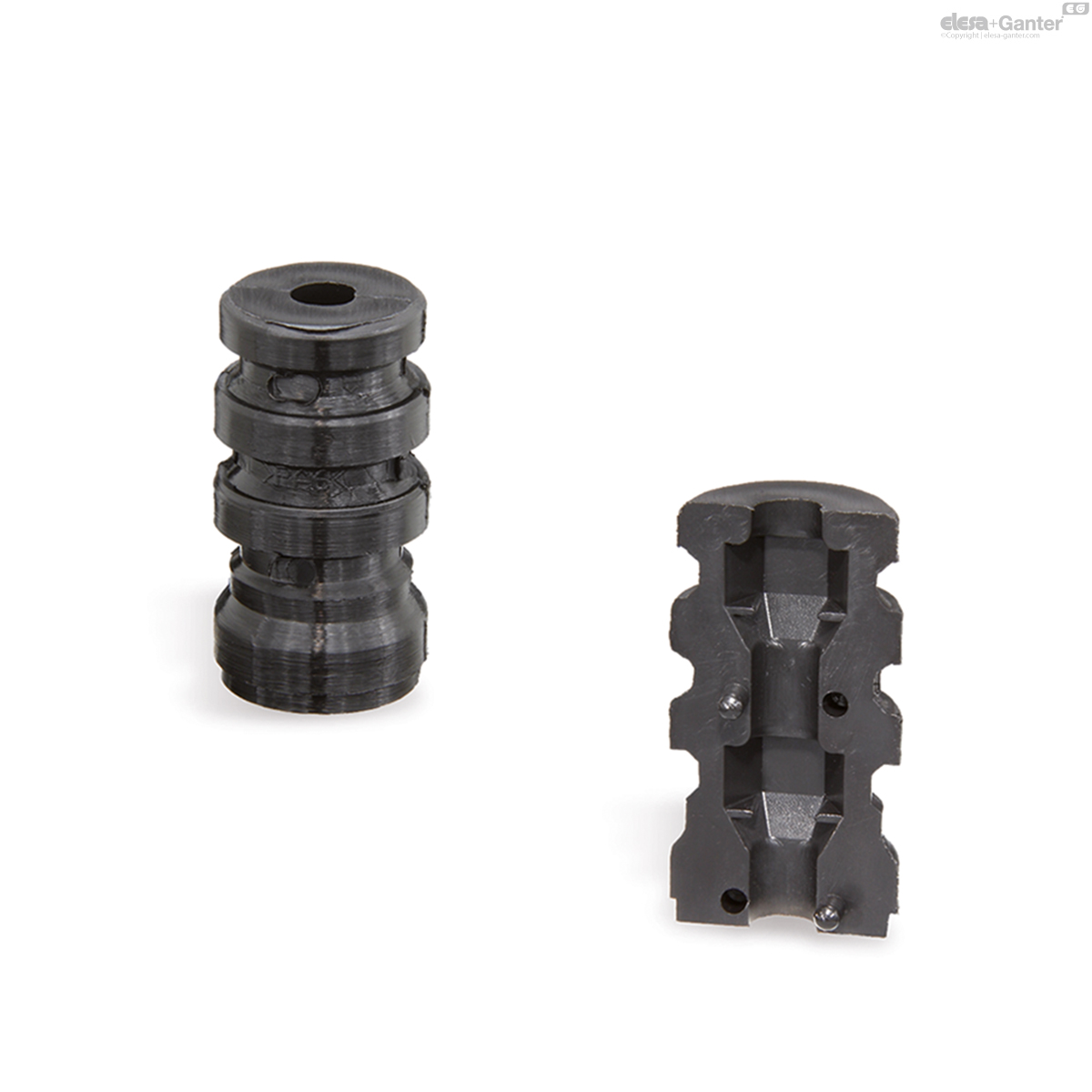 Round tube expander connectors