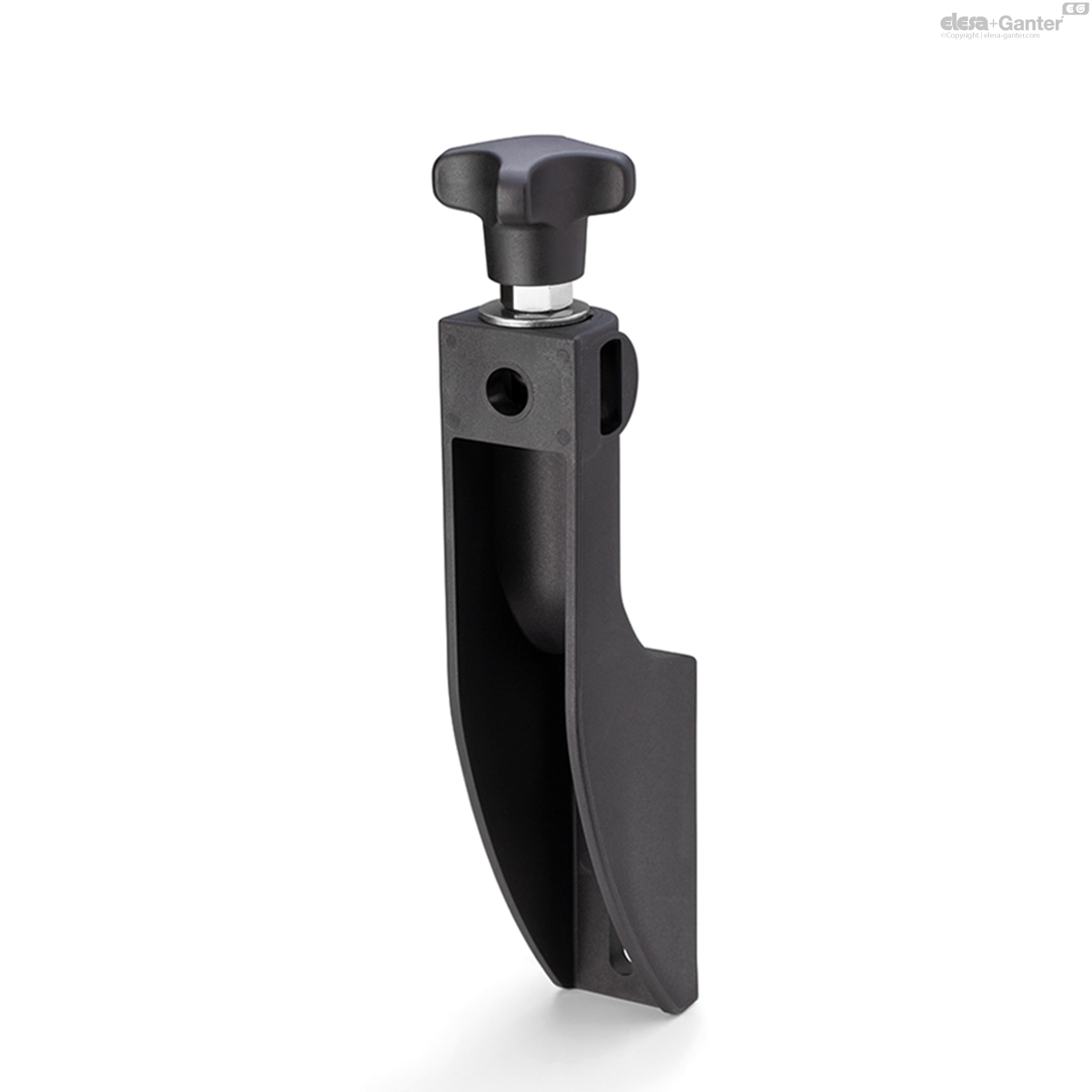Long guide rail brackets
