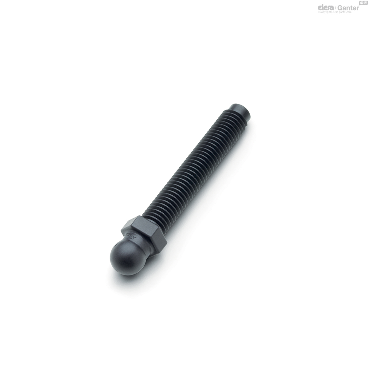 Stems for levelling feet
