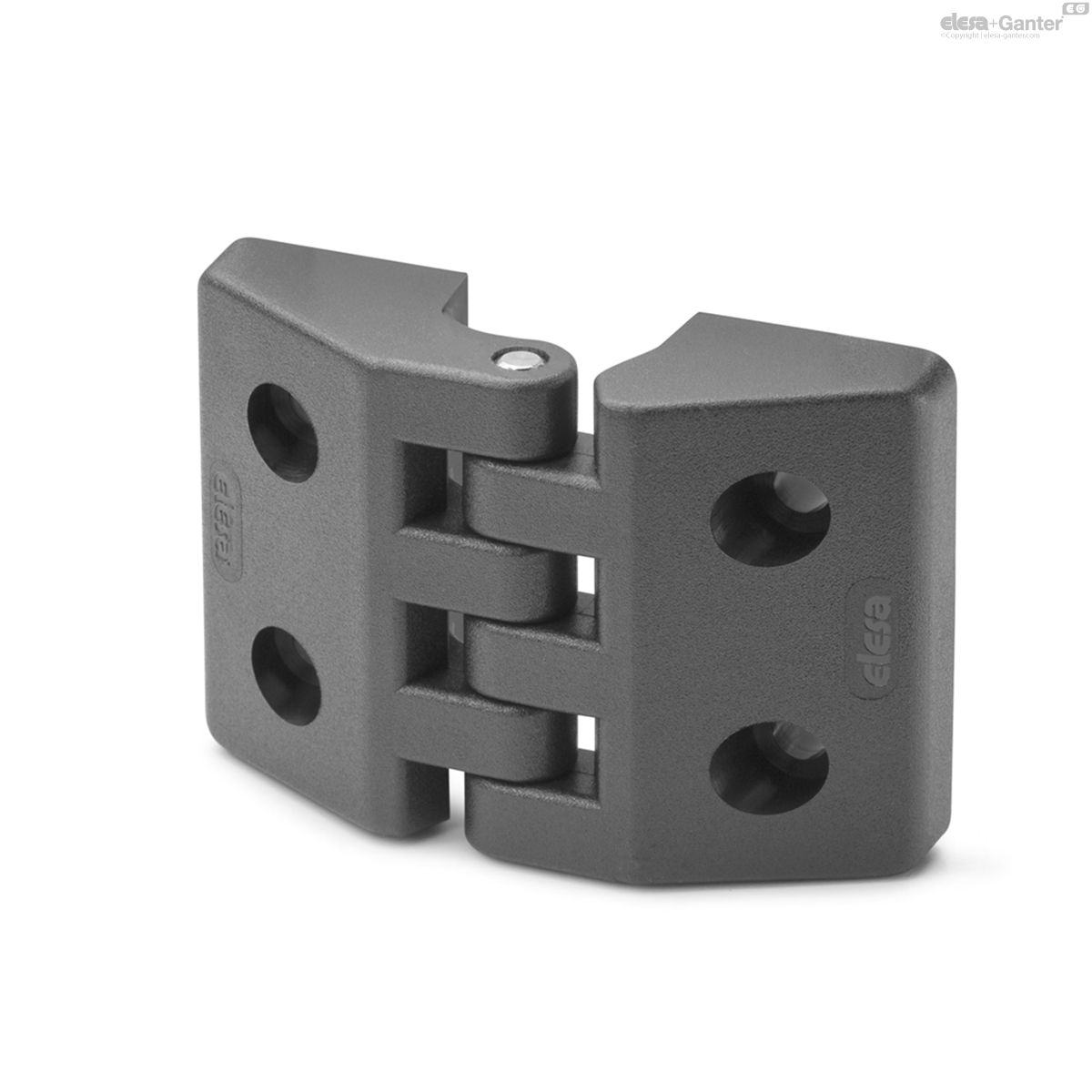 Pass-through holes for cylindrical head screws