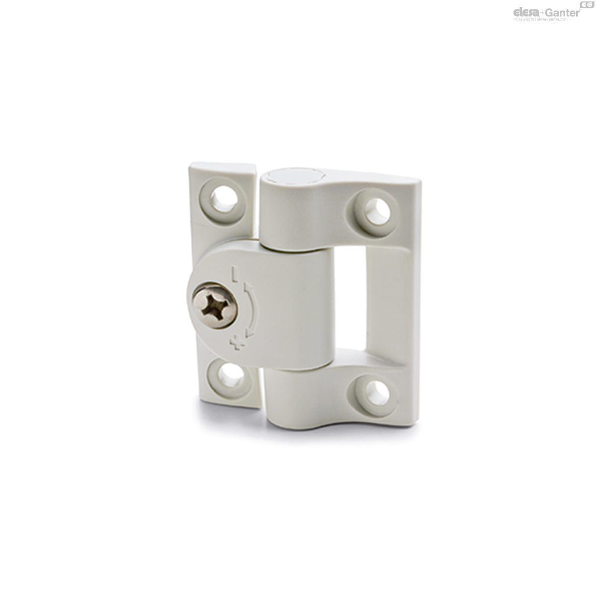 Hinges with adjustable friction