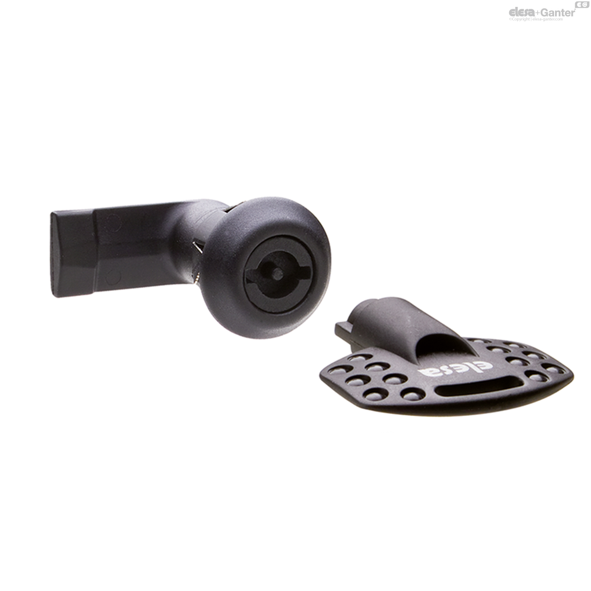 Lever latches with key