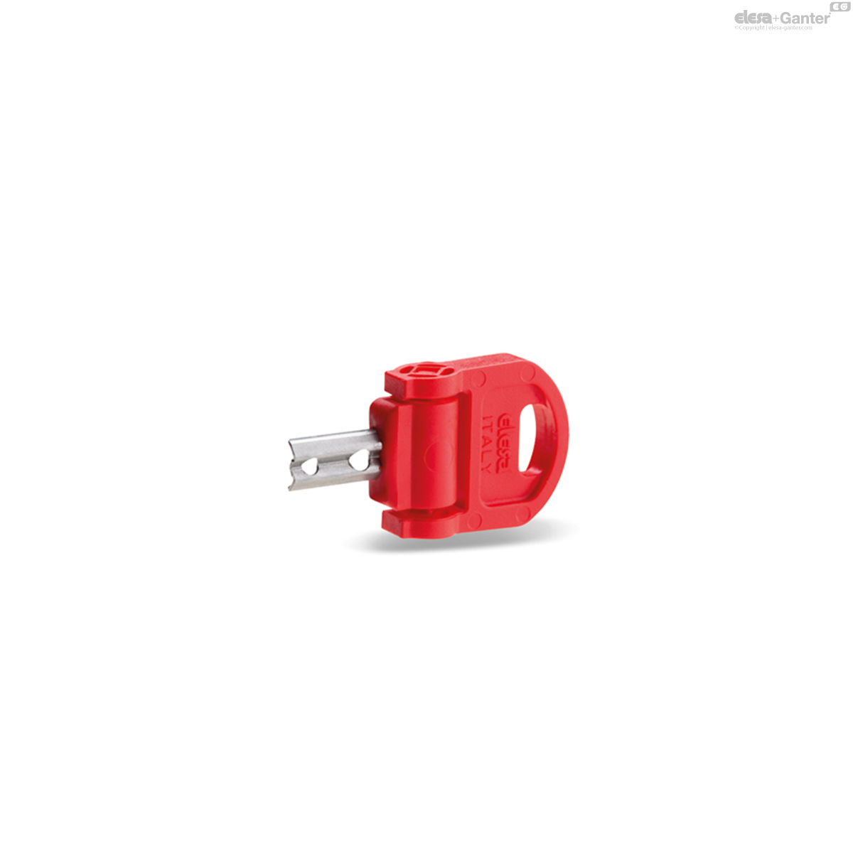 Fold-away key for VLS, EBR-CH and CKE