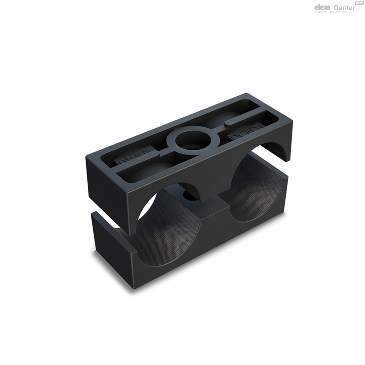 Tube clamps of double series DIN 3015-3