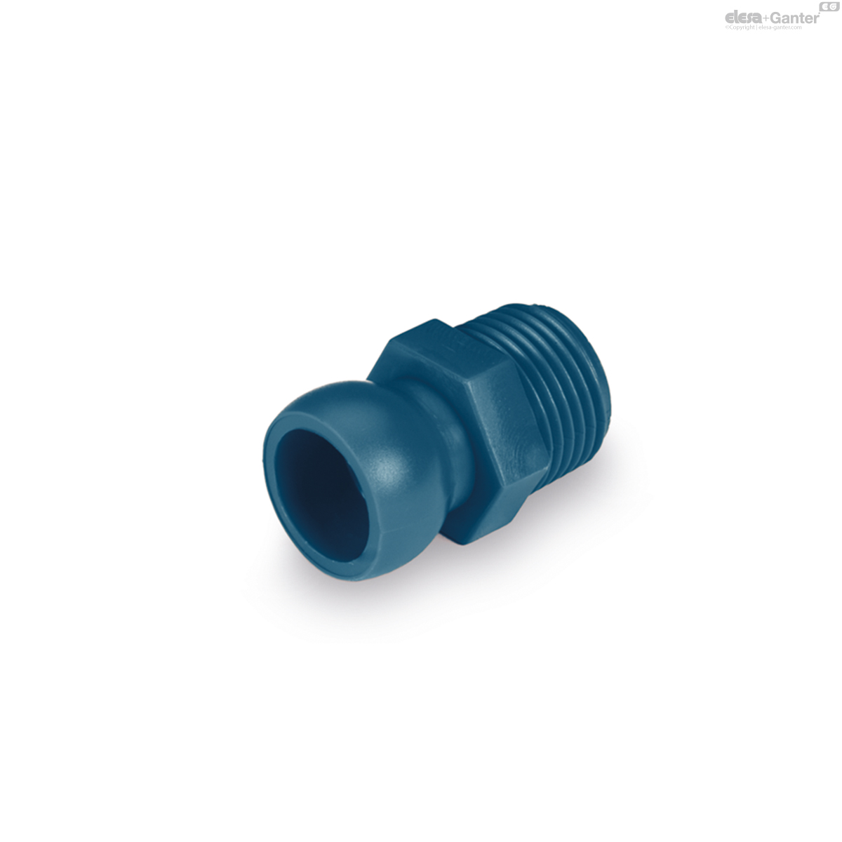 BSPT conical threading