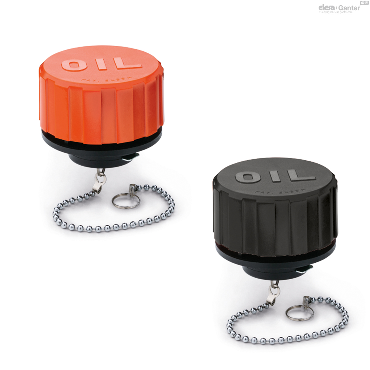 Met luchtfilter, bajonetverbinding, opschrift ‘OIL’
