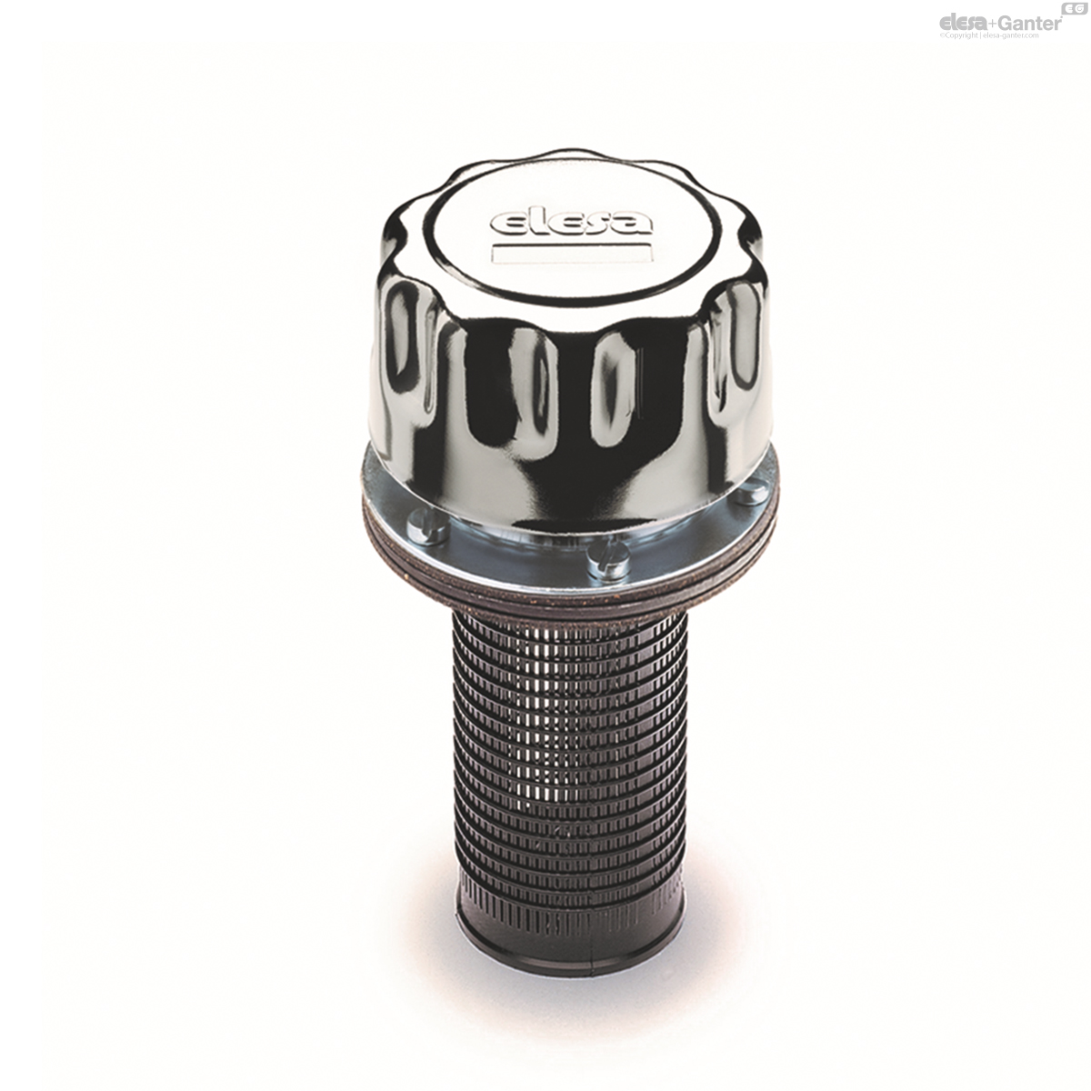 Air filtration 40 µ, technopolymer basket