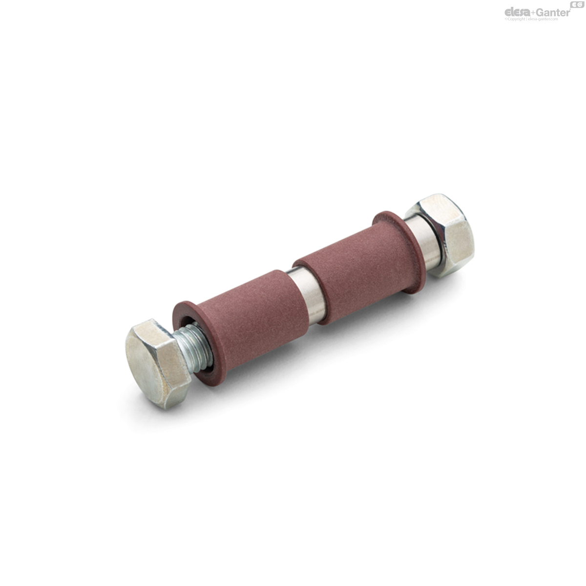 Axle for monolithic wheels RE.F7-HT