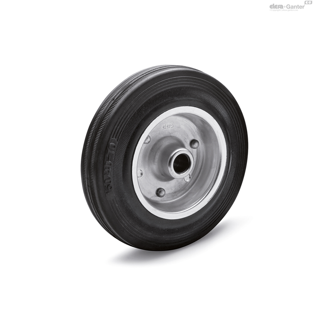 Roues en caoutchouc vulcanisé