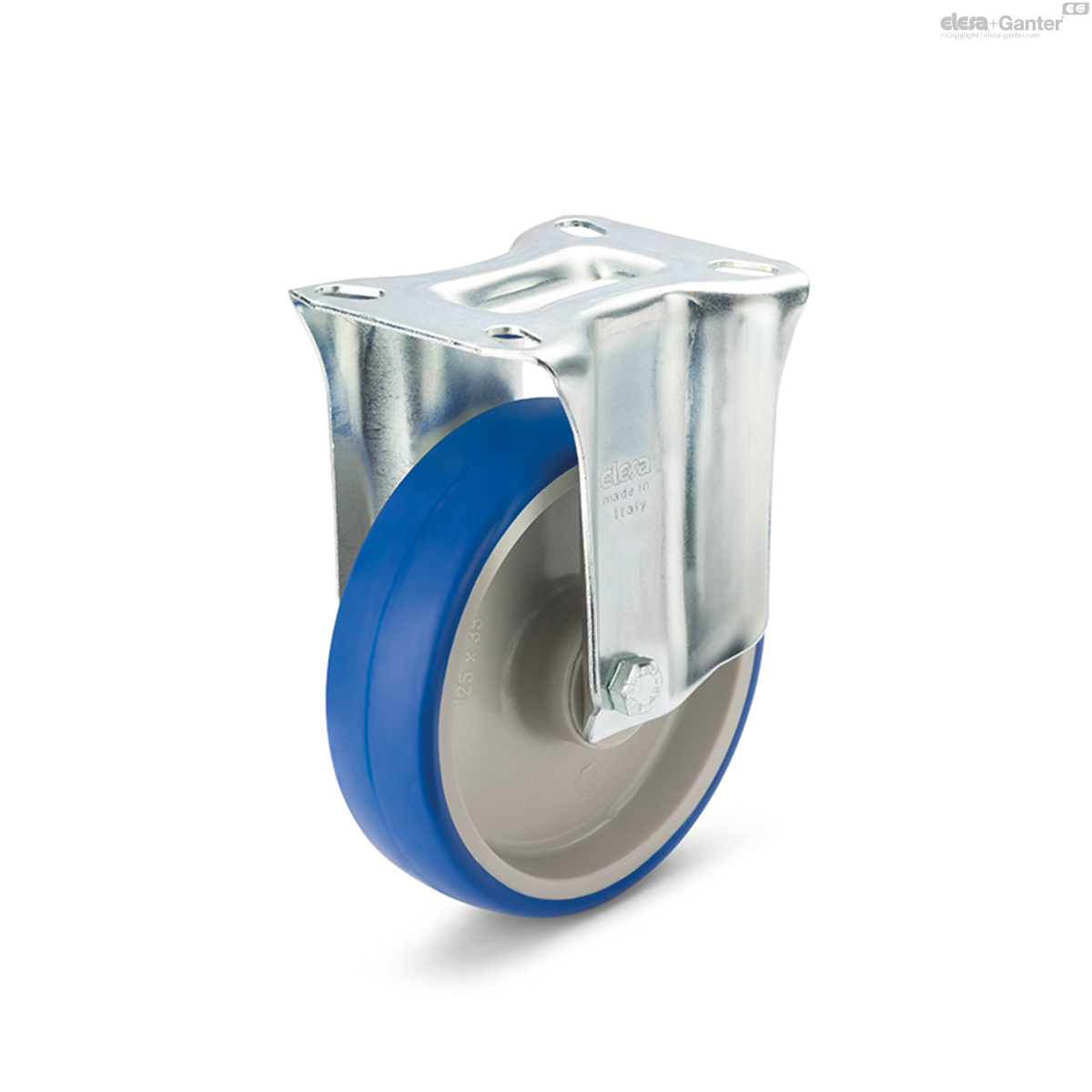 Support de plaque fixe, sans frein, acier