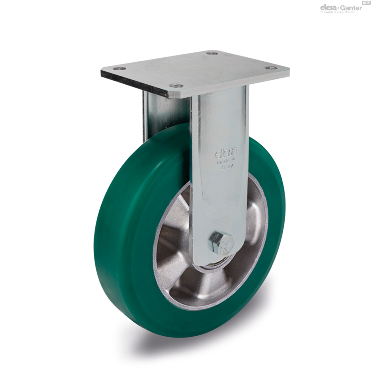 Support de plaque fixe, sans frein