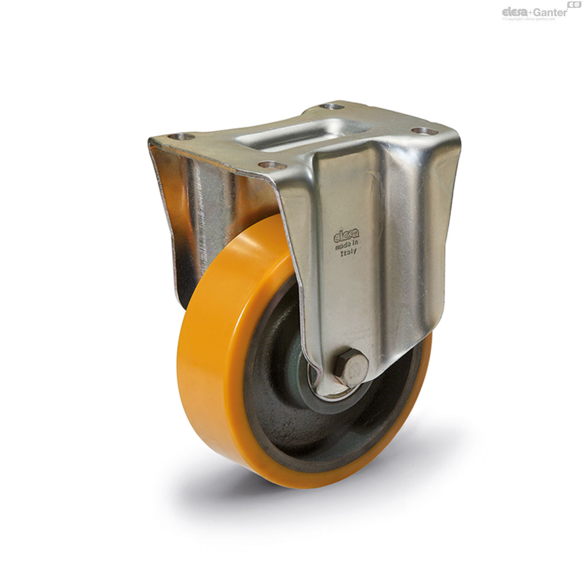 Fixed plate bracket, without brake