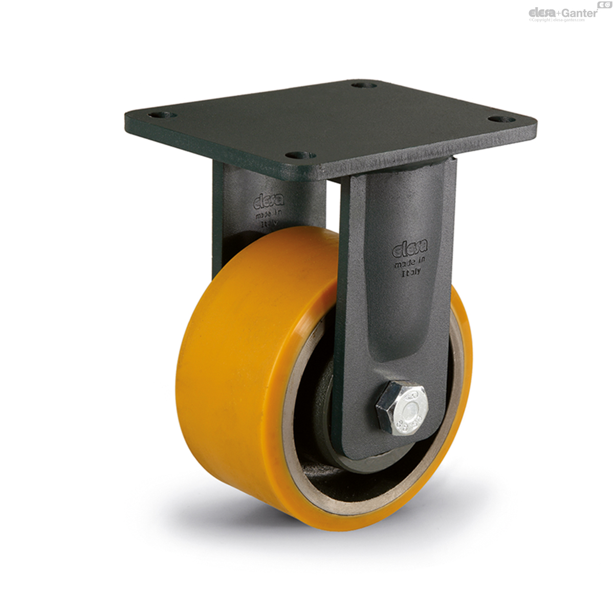Support de plaque fixe, sans frein