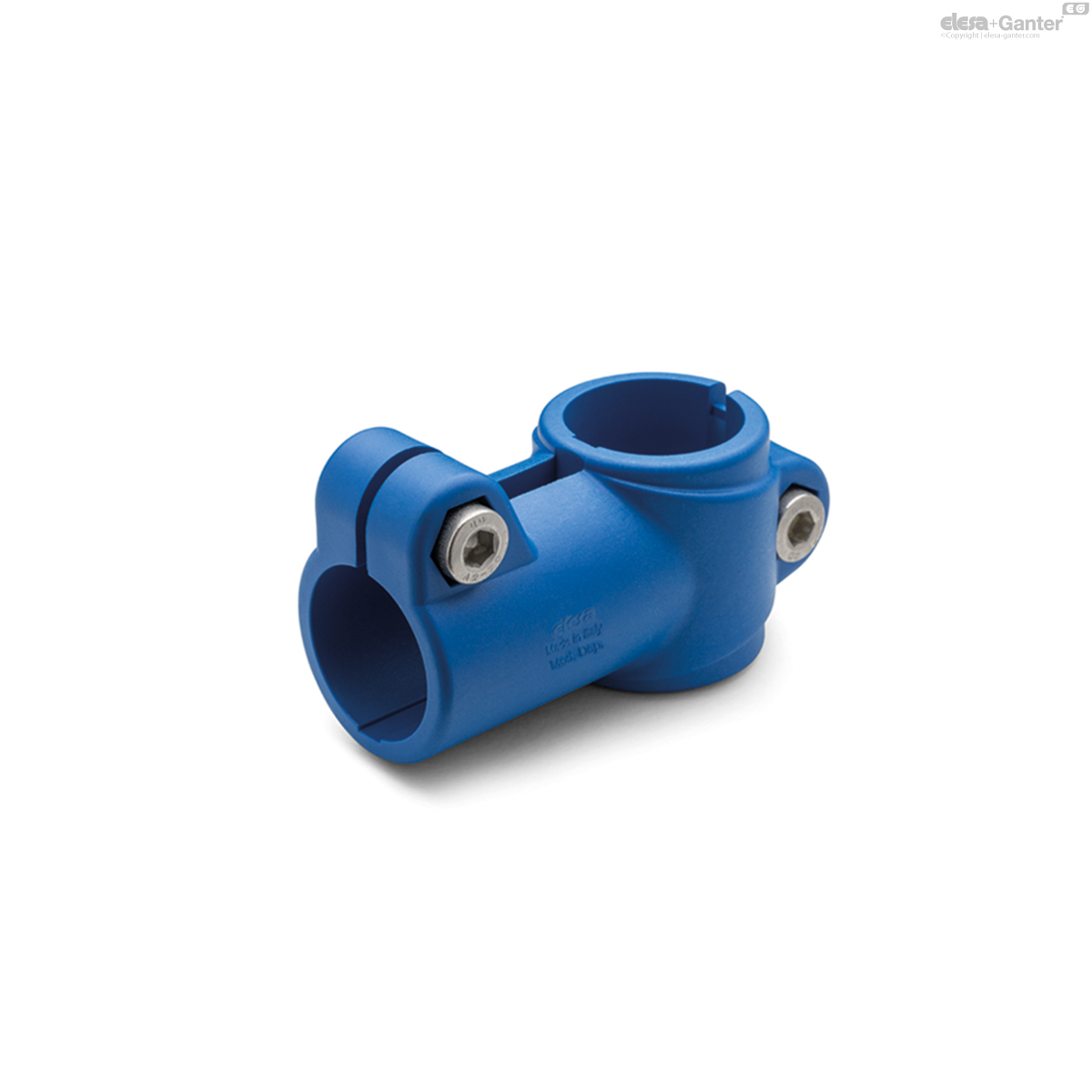T-shaped connecting clamps