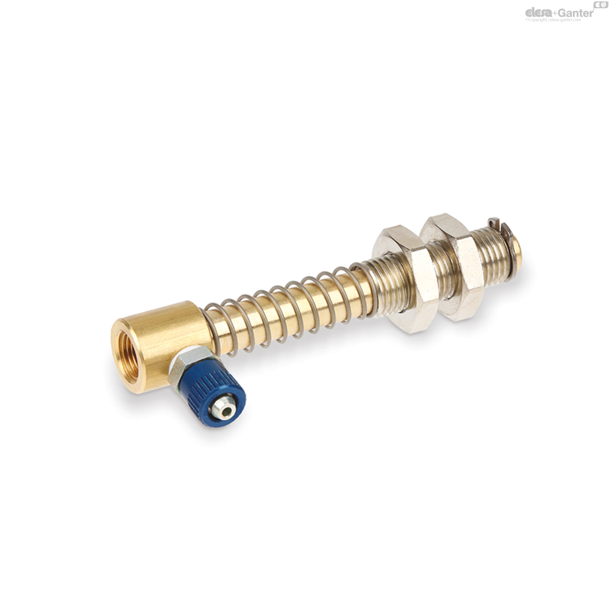 Adjustable female threaded connection and straight quick fitting
