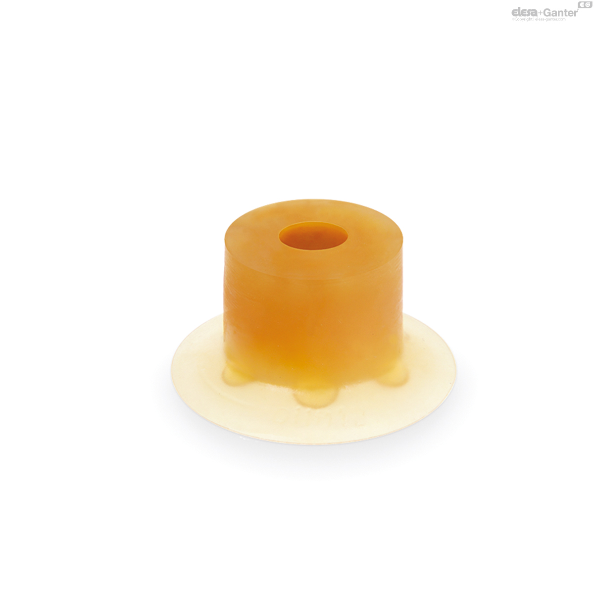 Natural yellow rubber, without support