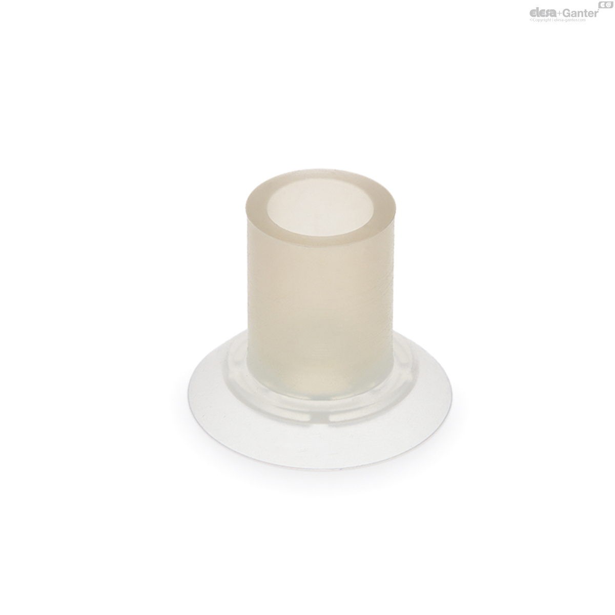 Silicone rubber, without support