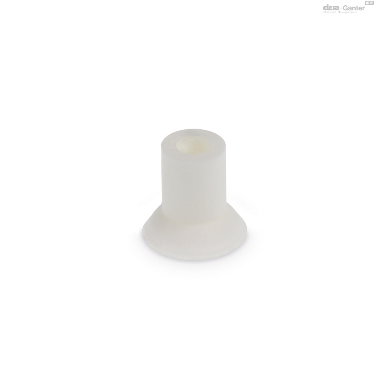Silicone rubber, without support