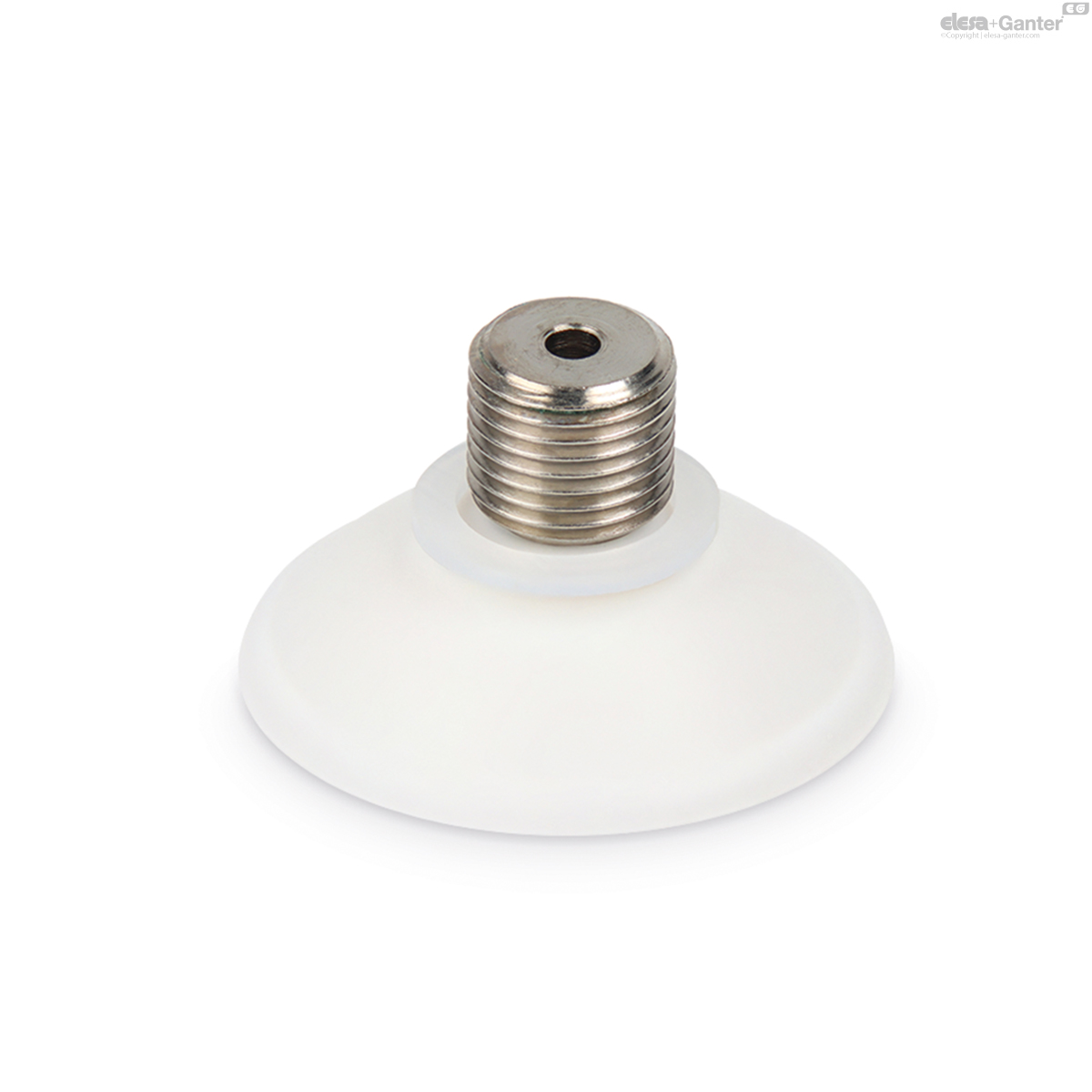 Silicone rubber, with support