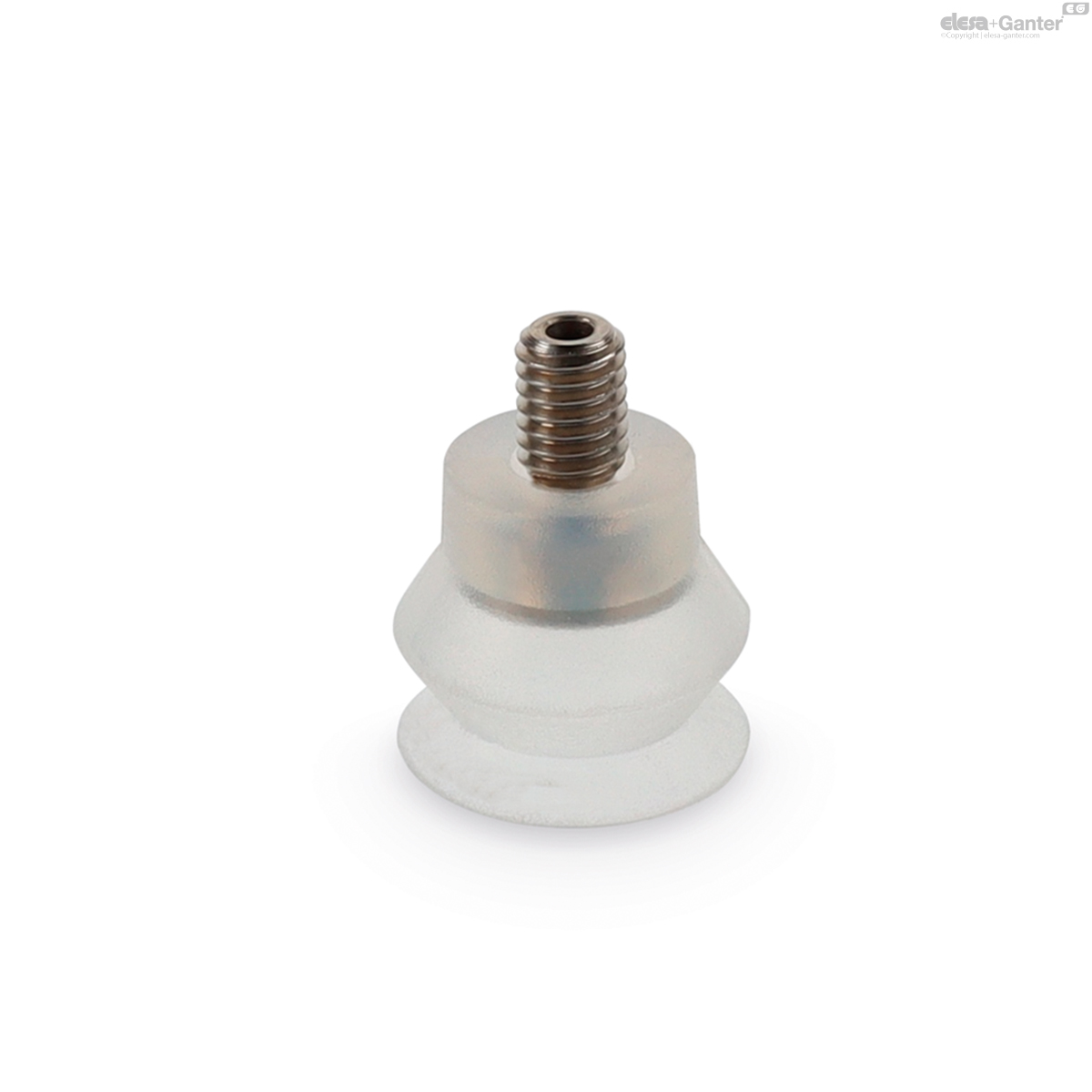Silicone rubber, with support